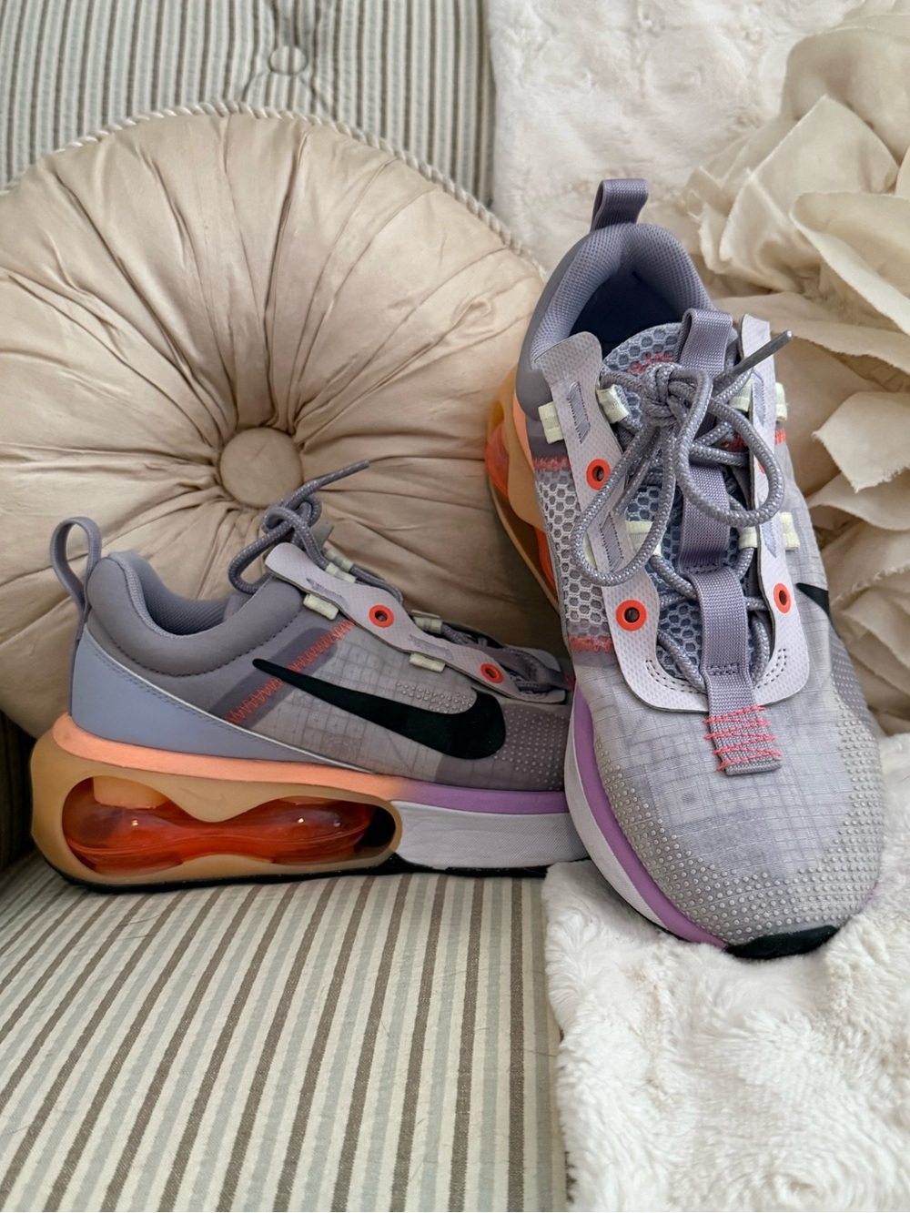 Nike Air Max 2021 Venice Black, Lime Ice & Ghost Women’s Sneaker Size 8